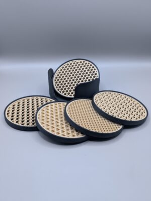 Lattice Infill Coasters